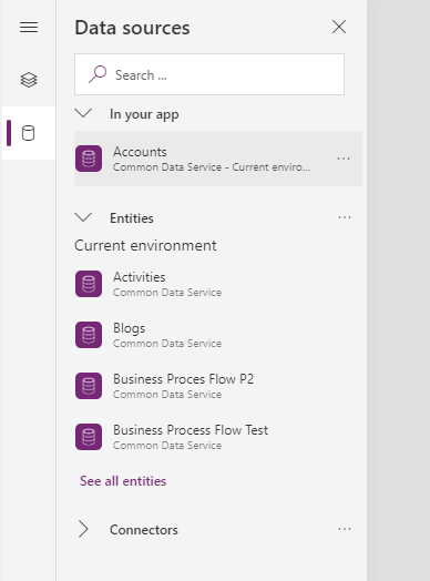 Accounts Selected