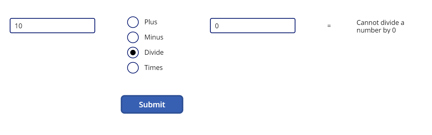 errorreturned An app showing the error returned by Flow