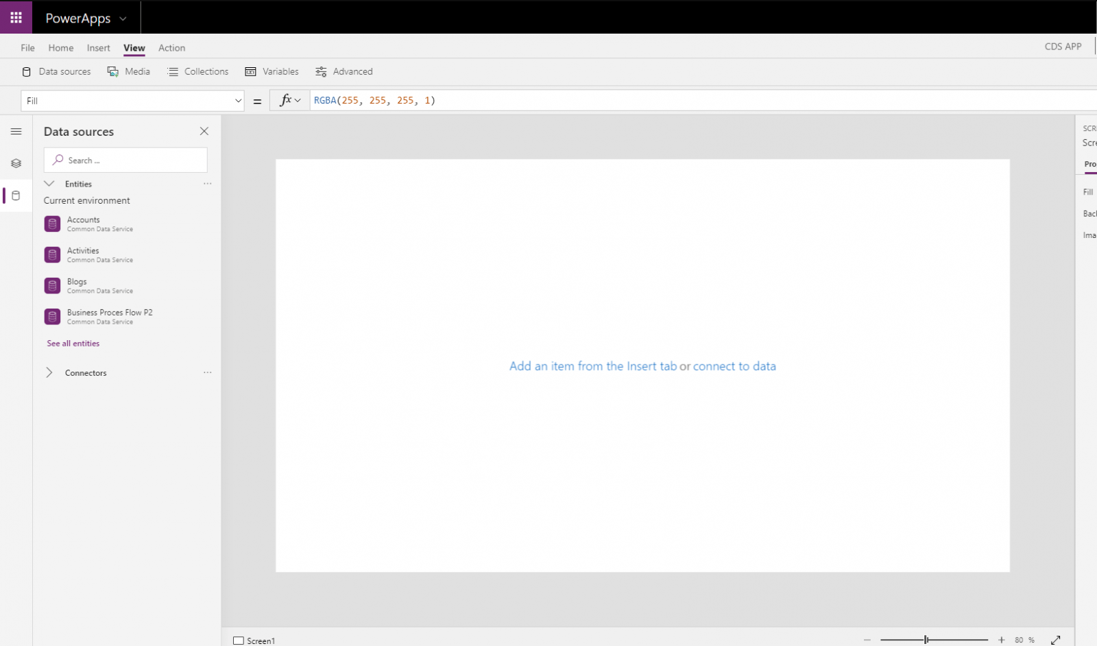 PowerApps CDS