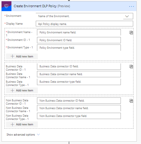 create dlp environment policy Create DLP Environment Policy