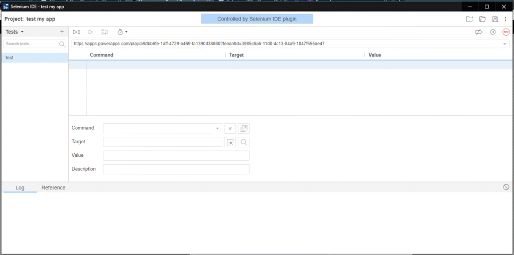 UI Flow recorder is running UI Flow recorder is running