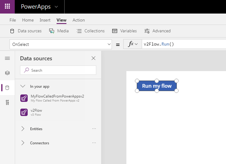 Mismatch of flow versions in Power Apps