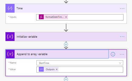 create the array