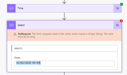 Input variable is string