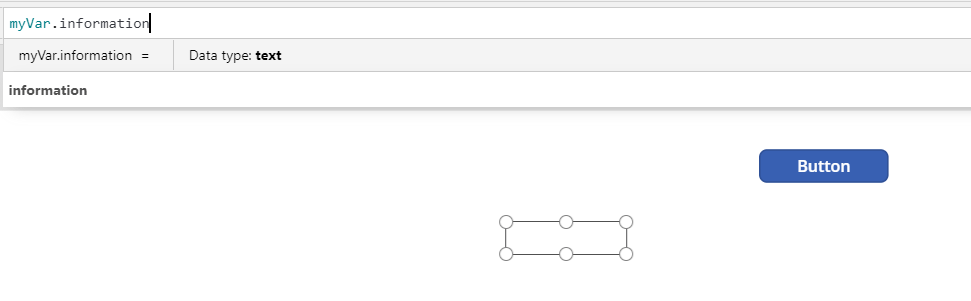 MyVar information is empty