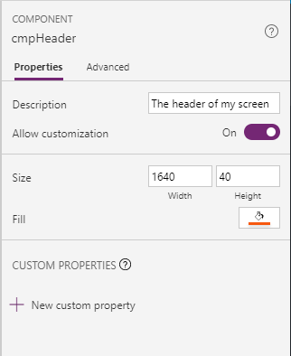 Update Component Details