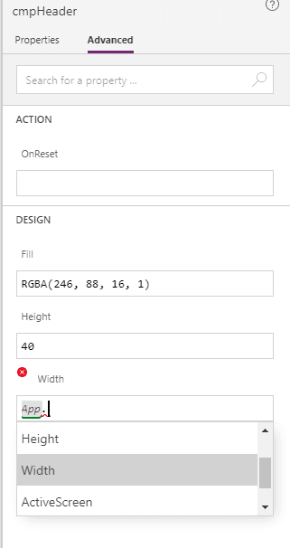Using App Width