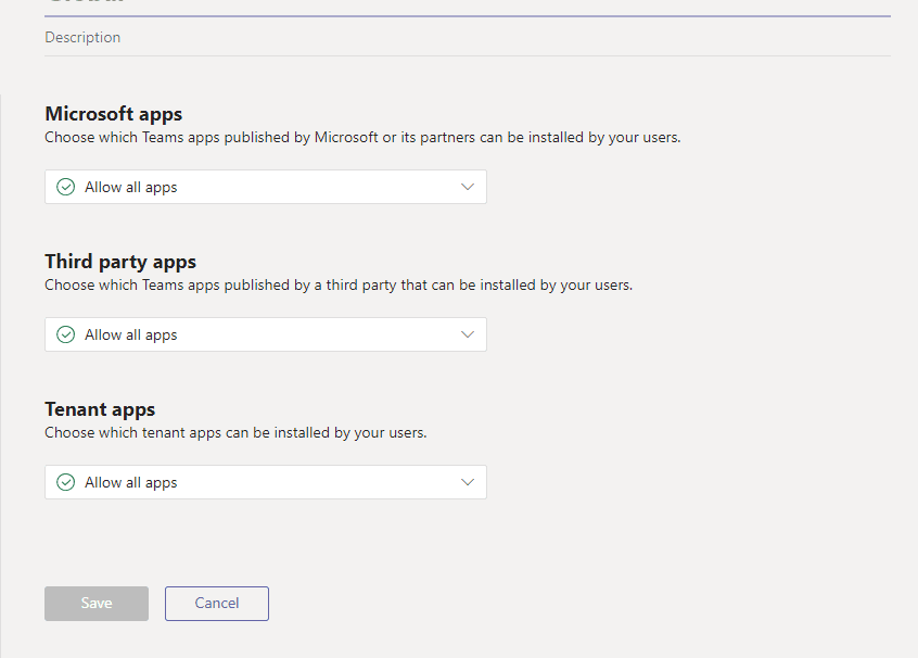 Permission Policies