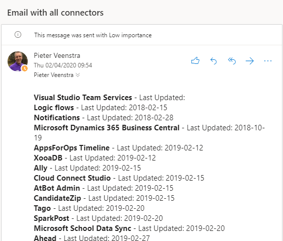 Email with additional formatting Email with additional formatting