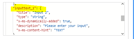image 28 Inputs in Manually trigger a flow