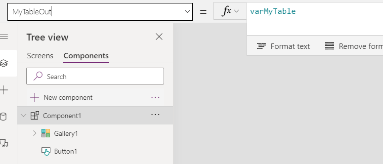 Components and Custom Properties in Power Apps