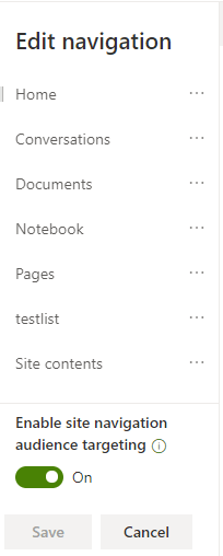image 12 Audience Targeting in SharePoint Online