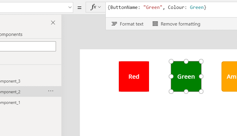 Record type Input property