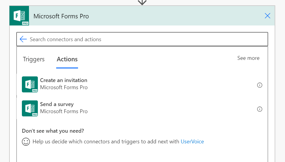 Additional Forms Pro actions