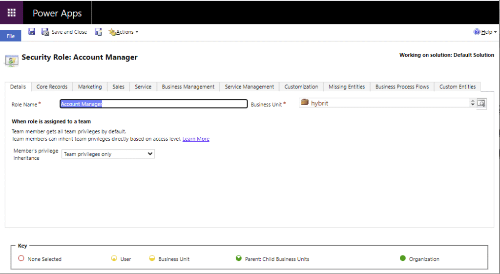 image 38 Security and Common Data Services/Dynamics 365