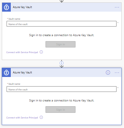 Azure Key Vault and Power Automate