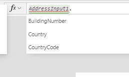 Address Input in Power Apps