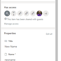 title and name of the folder updated Rename SharePoint folders using Power Automate in 2 easy steps