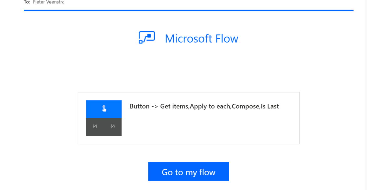 Alert! Your flow is not running