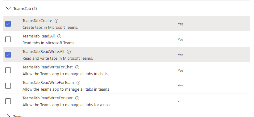 Create new tabs in your Teams in Microsoft Teams using Power Automate