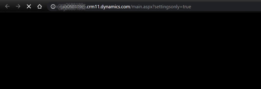 Advanced settings not loading in Power Platform
