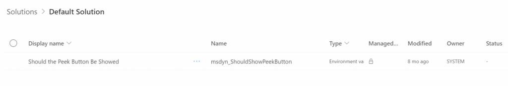 Environment variables in Power Automate