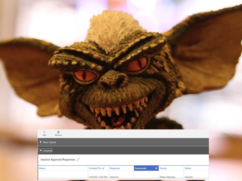 Power Automate Approvals and Dataverse
