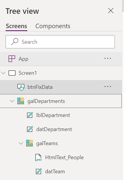 image 24 Implementing 2 levels of grouping in Power Apps