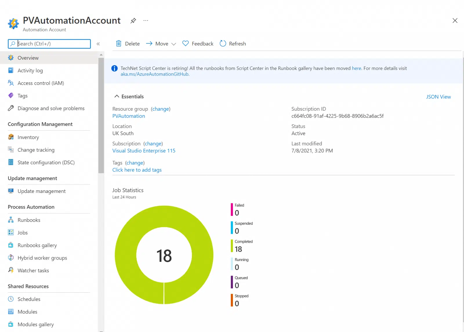 create a runbook within azure automation Create a runbook within Azure Automation