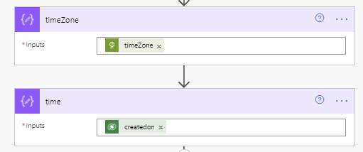 Get the local trigger time in Power Automate