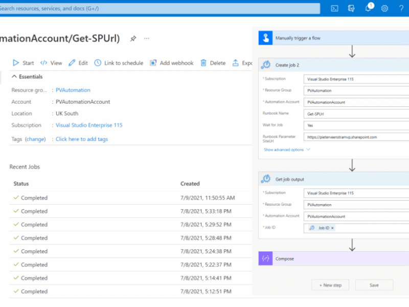 Using PnP PowerShell with Azure Automation Accounts