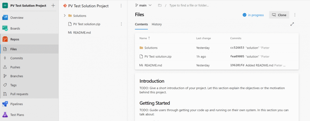 Files have arrived in my repository