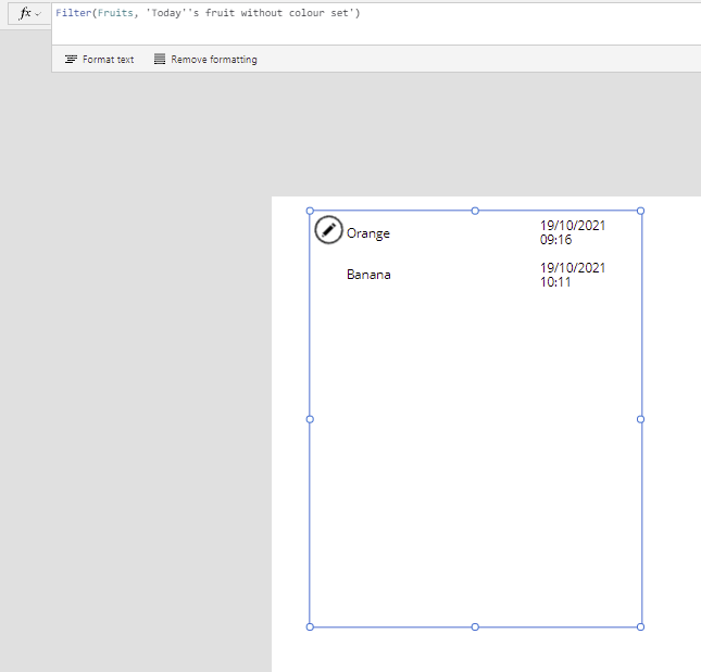 Just using a view to sort out the full query Filter using Dataverse views