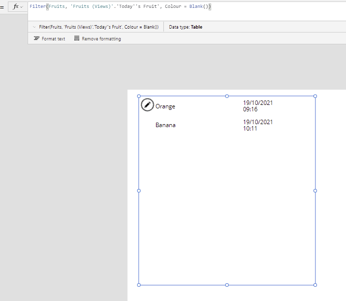 Mix of View and query in filter Using Dataverse views to simplify filter queries in Canvas Apps in Power Apps