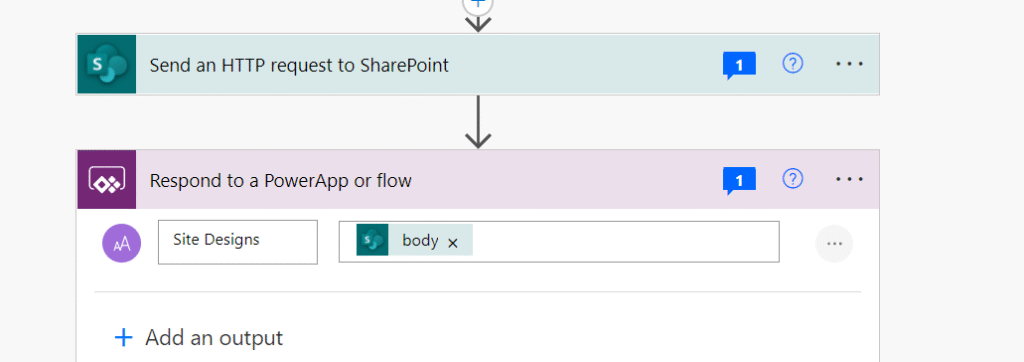 Comments in Power Automate flows