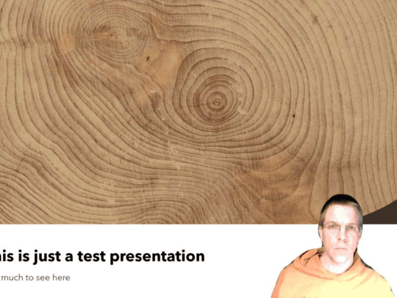 Become part of your presentation