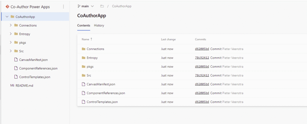 Co-Authoring in Power Apps