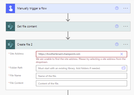 image 21 Copy SharePoint files from one tenant to another using Power Automate