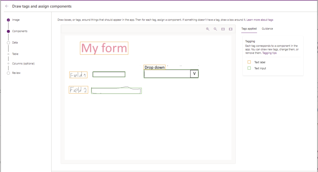image 7 Create an app using the new image import in Power Apps