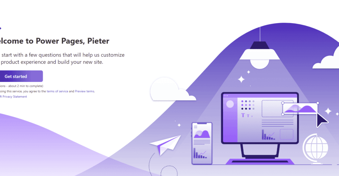 Get started with Power Pages