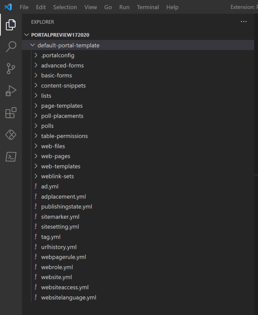 Application lifecycle management and exported files