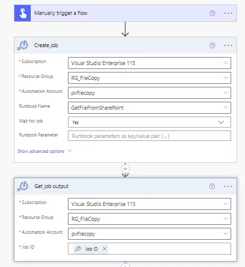 image 14 Copy large files from SharePoint to Azure Blob Storage using Power Automate
