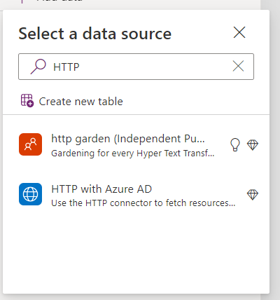 image 18 HTTP datasource in Power Apps