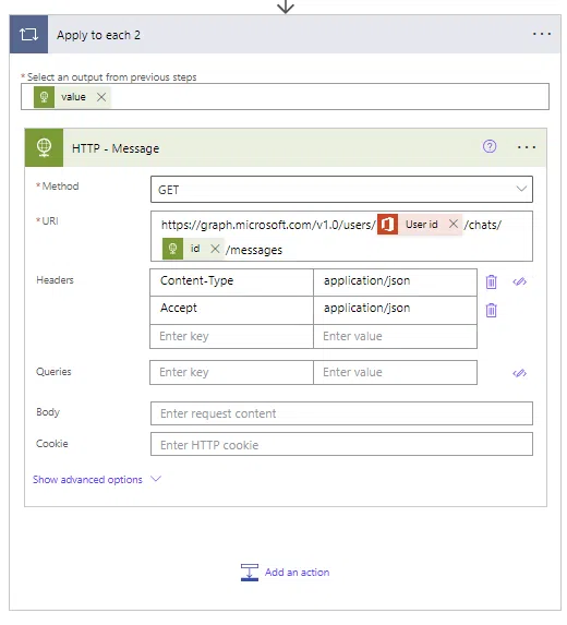 image 24 Get your Microsoft Teams 1on1 chats with Power Automate using the Graph API