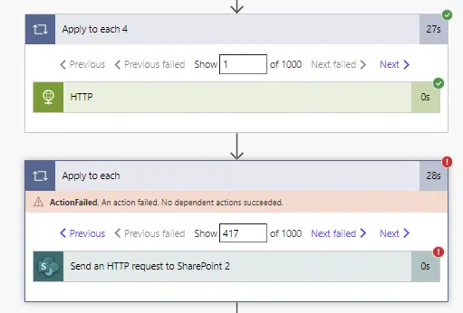 Connector slowing down the process