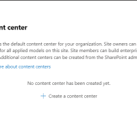 content center Content center