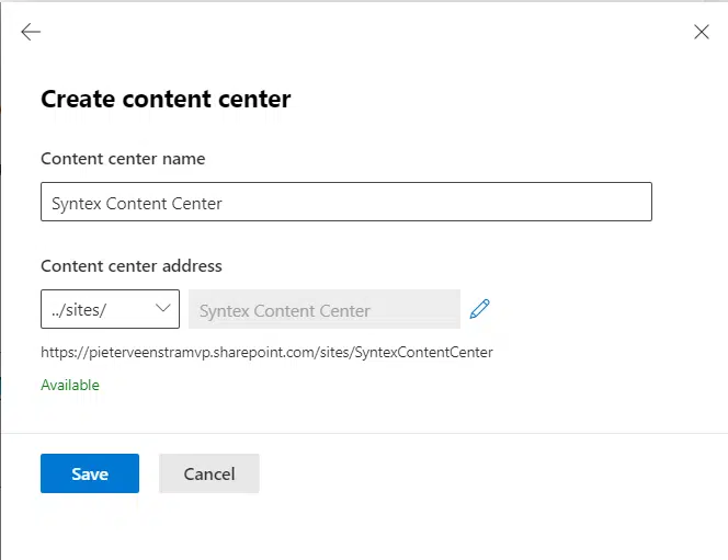 create content center Create content center