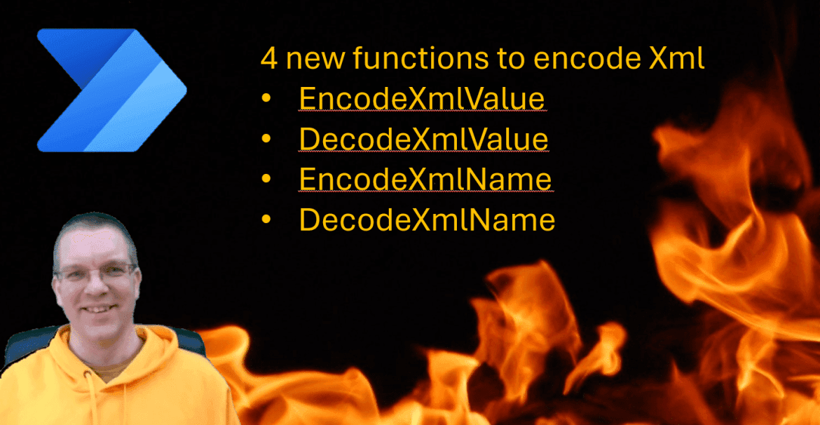 4 new undocumented functions to encode and decode Xml in Power Automate