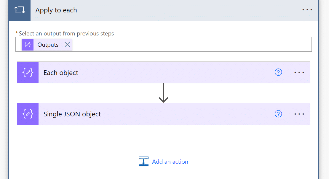 Process AI Builder data using xpath in Power Automate