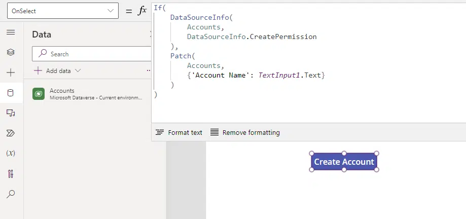 create account Create Account